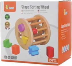 Wooden Cylinder Stacking Toy