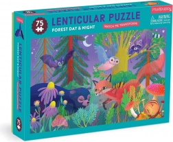 Lenticular Effect Puzzle Forest by Day and Night 75 Pieces