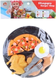 Komplet plastične hrane s pladnjem za otroke