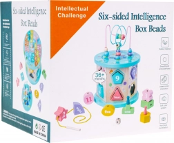 Drvena multikocka edukativna igračka 4u1 za djecu