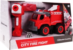 Rastavljivi vatrogasni kamion s alatom i daljinskim upravljačem