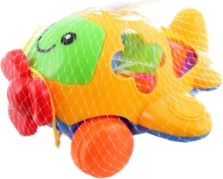 Shape sorter airplane – plastic toy for children ages 3+