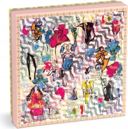 Galison Double-Sided Puzzle Ipanema Girls 500 Pieces