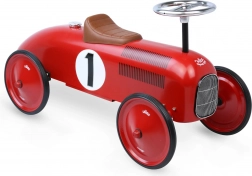 Vilac vintage guralica crveni metalni automobil
