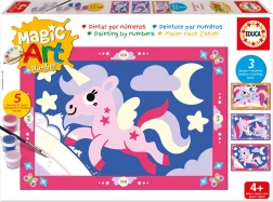 Malen nach Zahlen: Einhörner EDUCA