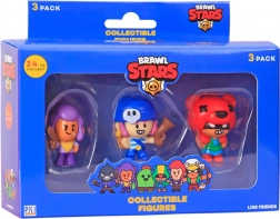 Brawl Stars Figures 3 Pack - Series 1