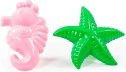 Sand Molds Seahorse and Starfish – Set of 2