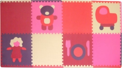 Foam Puzzle Girl's Toys with Borders