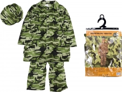 Children's soldier carnival costume 110–120 cm
