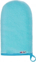 Guanto da bagno in spugna Akuku blu