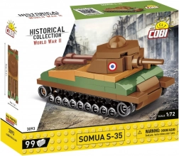Klocki COBI Historical Collection Somua S-35 1:72