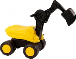 Grande escavatore cucchiaio giallo rotazione 360° Pilota da costruzione