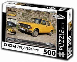 Retro-cars Puzzle Zastava 101/1100 (1974) – 500 pieces