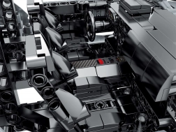 Building Kit Sports Car M-Sports, Grey, 1356 Pieces