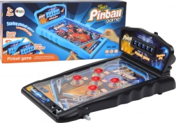 Tabletop pinball with lights, sounds, and score counter