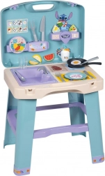 SMOBY STITCH Kids Mobile Kitchen – suitcase kitchen