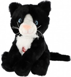 Plush Cat with Sound 20 cm