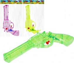 przezroczysty pistolet na wodę