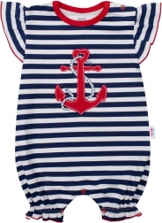Girls’ summer romper New Baby Marine