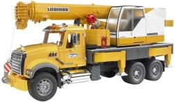 Bruder MACK Granite autokraan LIEBHERR 1:16