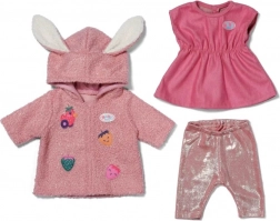 BABY born set: coat and dress for 43 cm doll