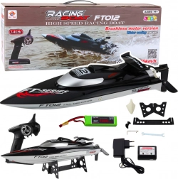RC Racing Boat FT012 Black, max 50 km/h