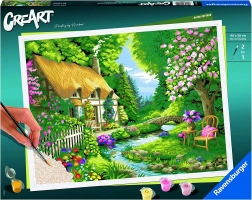 CreArt Premium B – huisje aan de rivier