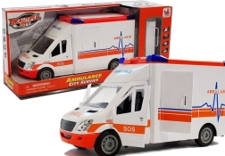 Baterijska reševalna ambulanta z nosili Zvok in luč