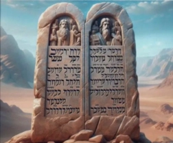 Diamond Painting – Stone Tablets with Script 30 × 40 cm