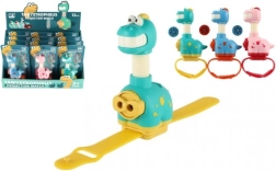 Proiettore da polso dinosauro per bambini, plastica, 11 cm, 3 colori