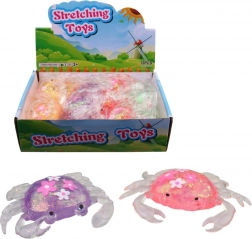 Rubber Crab 9 cm in Gift Packaging