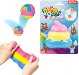 Skákací slizová hmota ve tvaru hovínka