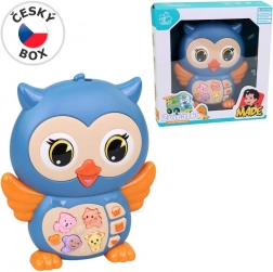 Pianino Sova s svetlobo in glasbo