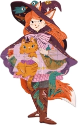 Djeco puzzle géant sorcière Lily