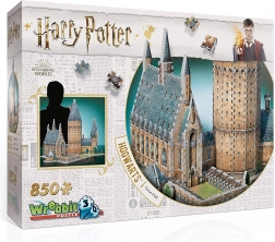 Wrebbit 3D Puzzle Harry Potter: Hogwarts Great Hall 850 Pieces
