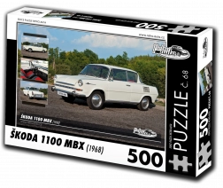 RETRO-CARS Puzzle Škoda 1100 MBX 500 pieces