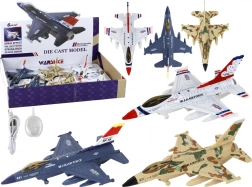 Modello di Caccia in Plastica Con Effetti di Luce e Suono