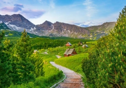 Puzzle 500 pieces – Trail in the Tatras, Poland