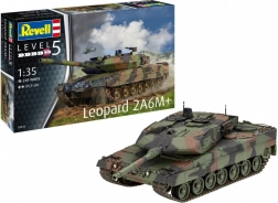 Plastic model kit Leopard 2 A6M+ 1:35