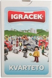 IGRÁČEK Quartet – card game with professions
