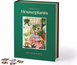 Galison Puzzle Houseplants and Their Light Requirements 500 Pieces