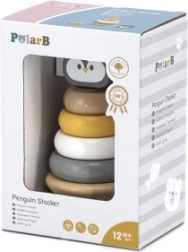 Wooden stacking tower Little Penguin POLARB