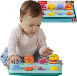 Fisher-Price active pop-up toy for babies – press, slide and twist