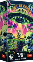 Trefl puzzle 1000 pieces Hall of Horror – alien invasion