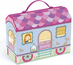 DJECO Tinyly figurina Bluchka con casa da viaggio