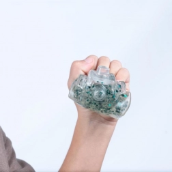 Fidget Blox Touch antistresna kocka – prozirna