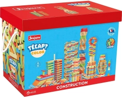 Jeujura Wooden Construction Set Técap Color 500 Pieces