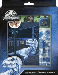 Creative Notebook Set with JURASSIC WORLD Theme