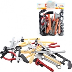 Kinderzak met gereedschap – plastic gereedschapsset voor kleine klussers