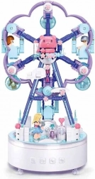 SLUBAN Music Box Happy Carousel Building Set